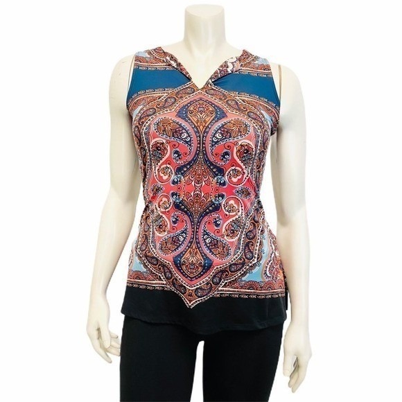 INC International Concepts Tops - Inc International Concept Paisley Sleeveless Top